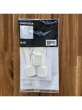 IKEA UNDVIKA Baby Child Safety Door Multi Latch White 503.490.69 (2-Pack) NEW